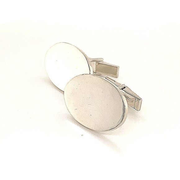 Tiffany & Co Estate Sterling Silver Cufflinks 18.4 Grams TIF113 - Picture 1 of 13
